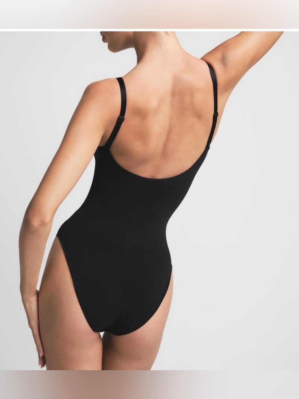 SKIMS Sculpt Full Brief Bodysuit | Black Onyx | Small | NWT - Picture 8 of 13